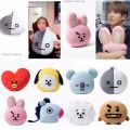 Kpop BTS BT21 Tata Shooky RJ plush toy Cooky pillow Chimmy van Mang Koya doll. 