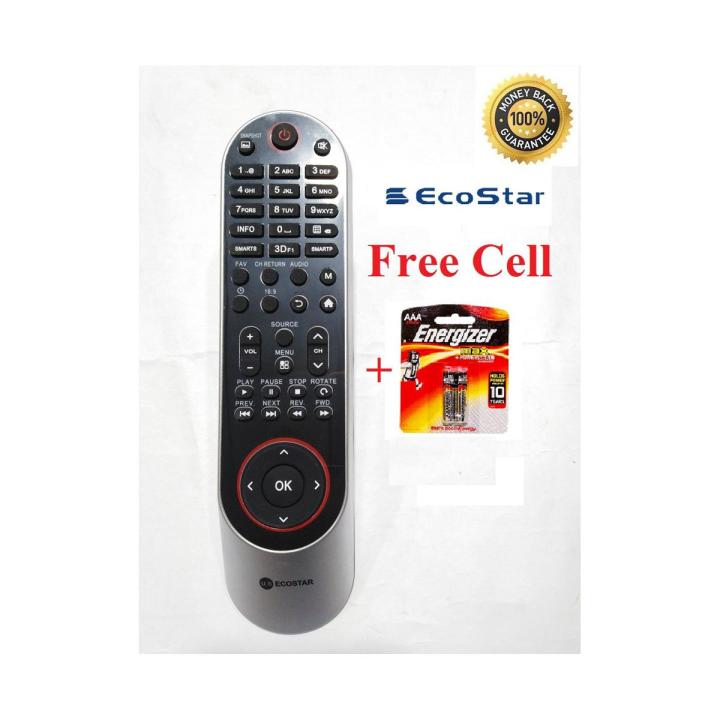 Ecostar LCD And LED Remote Works With All Models Eco Star Remote Universal and Free Cell