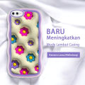 FELMYST Case For iPhone 7 Plus Hot Ins Cartoon Cute Colorful Flowers Mobile Phone Casing Shockproof Soft Back Cover for Girl. 
