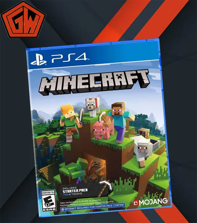 PLAYSTATION DVD MINECRAFT PS4 GAME