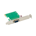 Expansion Card ST328 PCIe X1 AX99100 1S DB-9 Pin RS232 Industrial COM Port Multi-Function Convenient Expansion Card Durable Easy to Use. 