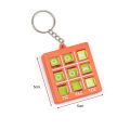 Children Strategy Game Toy Mini Logic Game Keychain Pendant for Early Learning Fun Perfect for Children's Schoolbags Backpacks Favorite Mini Handheld Game Toy. 