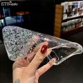 Phone Cases For Realme C51 Back Cover Sparkling Star Moon Soft Silicone Transparent Cartoon Cat Anti Drop Back cover Realme C51 case. 