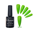 Neon Green UV/LED Soak off Gel Nail Polish Long lasting, Full Coverage Gorgeous Color Soak off UV LED Nail Gel Varnish Nail Art Lacquer. 