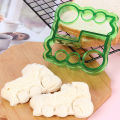 Sandwich Cutters Mould Food Toast Bread Mold Cute Baking Children Set Lunch Cutter Interesting Kitchen Accessories for Kids-Angelia. 