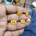 100% Original & Natural Indian Yellow SAPHIRE (PUKHRAJ) Gemstone 8.0 crt ± 1crt  Stone For Ring (nag). 