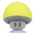 Portable Mini Cute Mushroom Waterproof Sucker Bluetooth Speaker Bass Sound Box. 