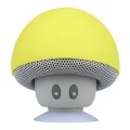 Portable Mini Cute Mushroom Waterproof Sucker Bluetooth Speaker Bass Sound Box. 