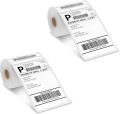 Pack Of 4 ,4”x 6” Direct Thermal Shipping Labels (250 Labels Per Roll). 