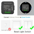 WIFI on-off device smart switch dual control switch Tuya smart smart home WIFI smart switch zero fire. 