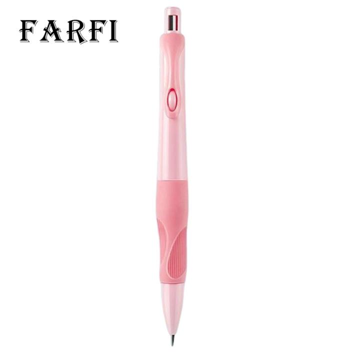 Posture Correction Pencil 2.0mm Mechanical Pencil Set with Silicone Grip Sharpener for Kids Writing Drawing Ideal for Home Office Cl room Use Improve Posture Comfort Comfortable Pencil Holder