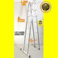 Almunium Folding Ladder 8 Feet Heavy Duty Double Step Ladder. 