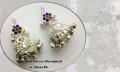 Silver Earrings. 