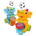Musical Walking Elephant! Drums, Lights, & Blowing Balls - Fun for Kids! Walking Drummer Elephant! Blows Balls, Lights Up & Plays Music! Best Gift For Toddlers - Boys & Girls. 