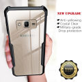 lthmy for Samsung Galaxy Grand Prime plus SM-G532F case ultra-thin transparent back case reinforced corner with shock-proof soft TPU bumper frame cover skin. 