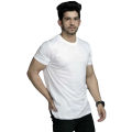 Summer White plain T shirt For Men In Export Quality Fabric Guaranteed. 