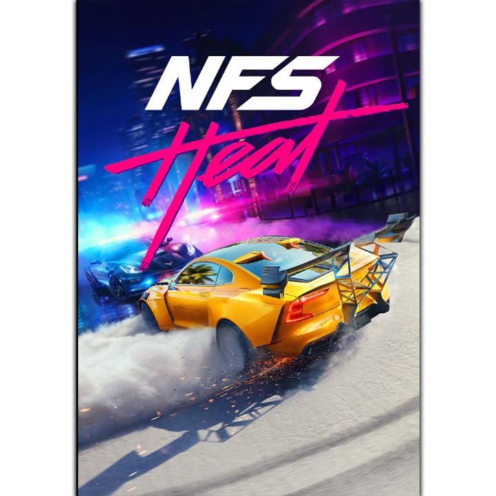 Need for Speed Heat Game in DVD for PC and Laptop-PC Games