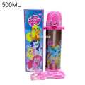 My Little Pony Girls Stainless Steel Water Bottle Hot and Cold Resistant Vacuum Hydro Flask with Straw Lid Water Bottle for School Girls 500ml. 