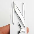Metal Chrome Black Fairlady Z Letter Car Emblem Badge Decal For Nissan 370Z 350Z Z34 Z33 Accessories Decoration. 
