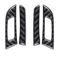 for BMW F30 Carbon Fiber-4 x Air Outlet Vent Trim-carbon fiber color. 