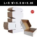 Pack of 20 Hard Boxes For Courier & Gift Packing (8 x 5.5 x 3.25 Inch ). 