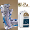 WBM Shoe Cleaning Scrubber - For Sneakers  Instant Shine Sponge with Liquid Polish - 100ML. 
