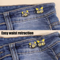 1/3Pair Little Monster Eye Shaped Adjustable Jean Button Waist Buckle Snap Pants Buckle Extender Replacement Jeans Button Pins. 