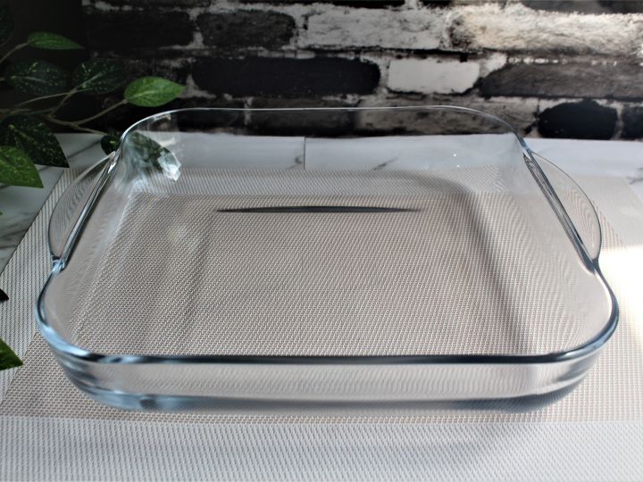 Toronto%20Large%20Square%20Baking%20Dish%20Clear%20Glass%20Serving%20Bowl%20Soup%20Bowl%20Pizza%20Baking%20Dish%2012.5%20Inches%20-%20Image%202