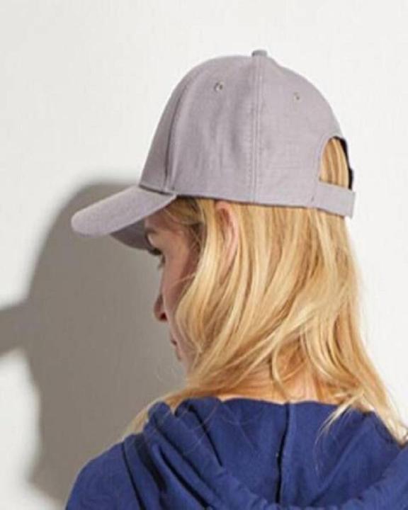 Cap%20For%20Girls%20Plain%20Sun%20Block%20&%20Baseball%20Beautiful%20Grey%20Color%20-%20Image%203