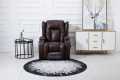 Royal Series - Manual Recliner Sofa with Rockers & Rotation Funtion. 