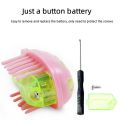 Pet Interactive Mini Electric Bug Cat Toy Cat Escape Obstacle Automatic Flip Toy Battery Operated Vibration Pet Beetle Supplies. 