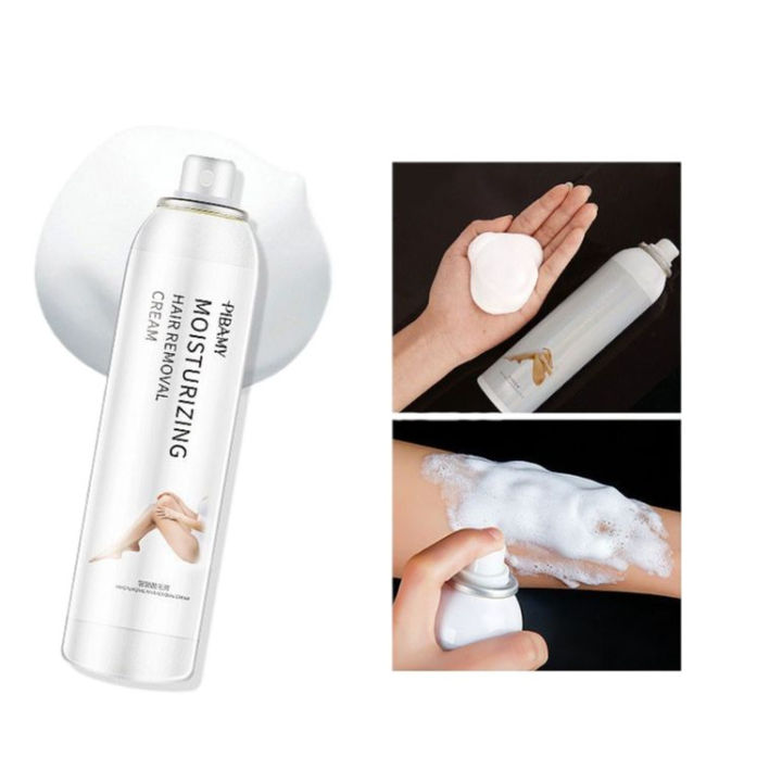 PIBAMY All Parts & Body Silky Hair Removal Spray Mousse
