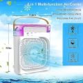 Portable Air Conditioner Fan Mini Cooling Ac Fan in Updated 600ML Personal Air Cooling Fan with Ice Tray Cooler Table Fan For Summer Car Fan Air Cooler Air Conditioner Air Cooler Mini Air Cooler Cover Air Cooler Ac Air Conditioner Air Conditioner Mini. 
