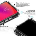 Itel A48 Transparent Silicon Back Cover Bumper Case for Itel A48. 