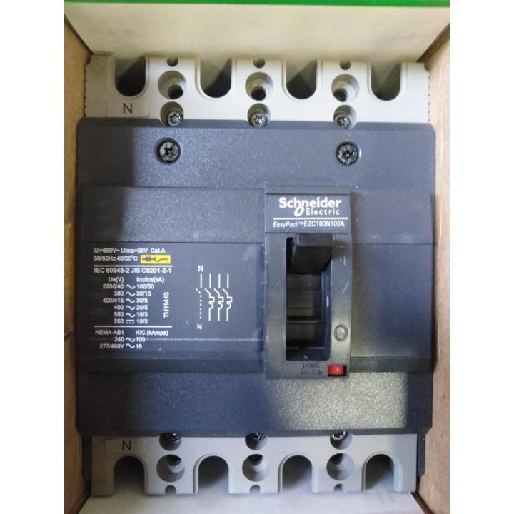 Schneider%20circuit%20breaker%20Easypact%20EZC100N%20(4%20pole)%20-%20Image%202