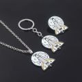 The Last of Us Part 2 Necklaces TLOU Joel Ellie Rocket Spaceship Firefly Logo Pendant Necklace for Women Men Badge Jewelry. 