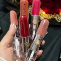 2 in1 Mirror Glossy Lipstick Women Girls Non-Fading Long Lasting Transparent Double Headed Lip Gloss Moisturizing Makeup. 