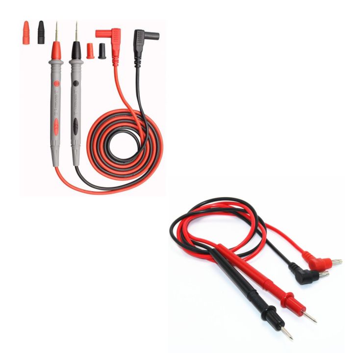 1 Pair Universal Probe Test Lead for Digital Multimeter - Multi Meter Probe Wire Cable