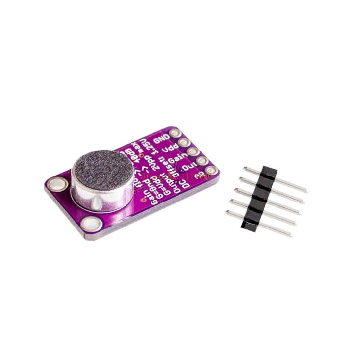 MAX9814 module Electret Microphone Amplifier Stable Auto Gain Control for arduino