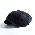 British Style Newsboy Cap Men Cotton Ascot Cap Beckham Khaki Male Spring Summer Vintage Brand New Octagonal Flat Cap. 