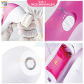 Beauty Care Face Massager, 5 in 1 Electric Cleanser, Portable Electric Facial Massager, Beauty Care Massager,Skin Electric ScrubberFacial Device For Cleansing, Exfoliating And Massaging, Body Exfoliating Beauty Tool With Brush Heads For Acne, Blackheads. 