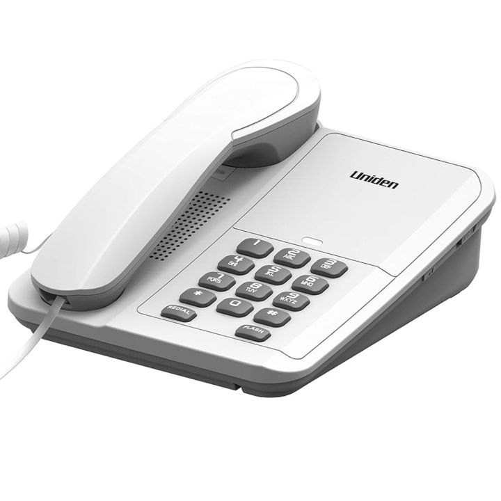 UNIDEN CE 7203 White Corded Landline Phone