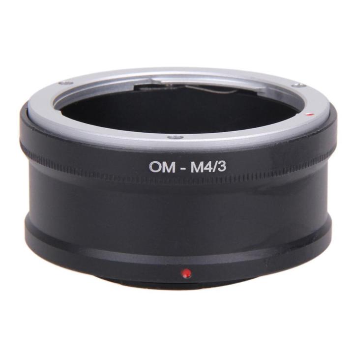 【3C VictoryEagle Store】OM-M4 / 3 Lens Adapter Ring Om M43 Camera Body Reverse Lens Adapter Ring for Olympus
