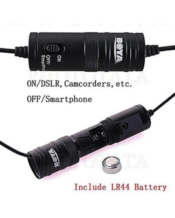 Original%202%20Years%20Warranty%20-%20Boya%20Mic%20M1%20Lavalier%20Collar%20Microphone%20for%20DSLR%20Camcorder%20&%20Android%20Phone%20-%20Image%207