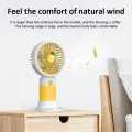 Mini Fan Rechargeable /Hanheld Desktop USB Fan Electric Portable Mini Desk Fan for Kids - Rechargeable USB Battery - Handheld Fan with Adjustable Speed - Versatile Usage. 
