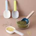 Multi-function Rice Scoop Spoon- With Sealing Bag Clip Creative Measuring Cup  -Available in Set of 1,2 & 4- Different colors -Multipurpose  Measuring Spoon-Creative Measuring Cup Curved Design. 