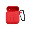 Silicone Airpods Case with Hook for Gen 1 2 i11 i12 i13 i14 i15 i18 Shockproof. 