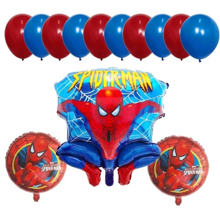 Spiderman%20Foil%20balloons%20set%20with%2020%20Balloons%20for%20Spiderman%20birthday%20-%20Image%202
