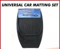 High quality 5 PCS Car  Universal PVC Car floor mat - black. 