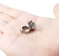 Earring for boys, men, and girls stainless steel Good Quality Ear clip earrings for boys and men Silver color earrings.. 